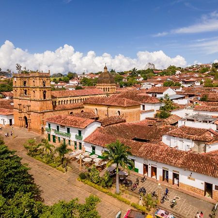 Posada Del Campanario Barichara Kültér fotó