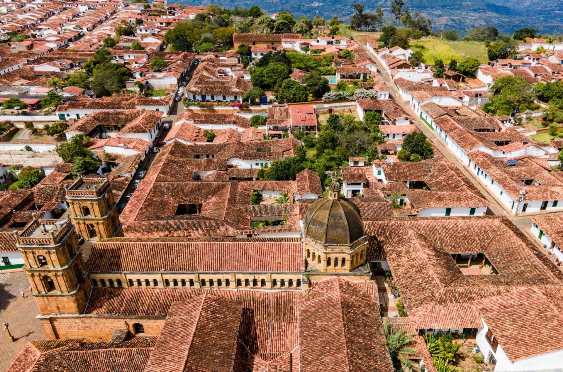 Posada Del Campanario Barichara Kültér fotó